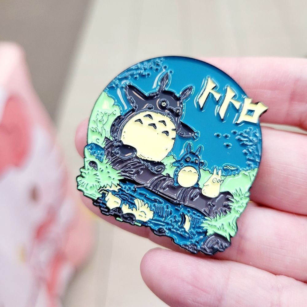 2/$20 Brand New My Neighbor Totoro Pin Brooch #2